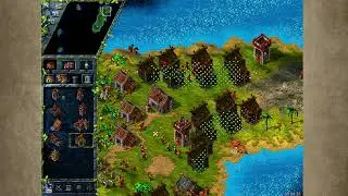 The Settlers III - Asians Mission Fish % Iron - Speedrun Practice