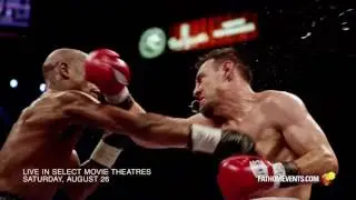 Mayweather vs McGregor Live on the Big Screen