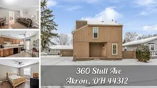 Buckeye Drone Photo Tour | 360 Stull Ave Akron, OH 44312