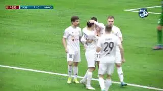Гол - И. Сергеев. Тобол - Махтаарал 1:0. 12 тур. Чемпионат 2022