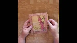 Edith Holden Floating Page Pocket Tutorial