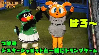 つばみ＆シスタージャビット　一緒にトランプゲーム！！　2025/5/10 vs巨人