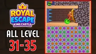 Royal Escape King Castle All Levels 31 32 33 34 35 Gameplay Walkthrough