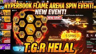 Free fire spin hyperbook royal / Flame arena hyperbook