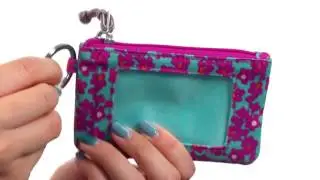 Vera Bradley Lighten Up Zip ID Case  SKU:8955311