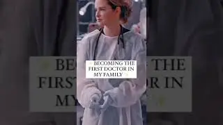 Becoming first dr in my family #doctor #shorts #ytshorts #edits #fyp