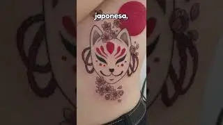 Kitsune - significado de tatuagens #Kitsune  #raposa  #tattooai  #tattooai  #tatuagens