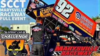 Sprint Car Challenge Tour (SCCT) | Marysville Raceway Park | Full Event