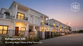 Ashapurna NRI - Stunning Night Views of the Township