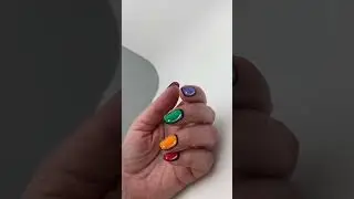 Маникюр в стиле pop art, сделала с укреплением за 80 минут. Хочешь так же? Подписывайся.
