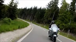 Motorradtour von Glash&uuml;tten nach Mistelgau