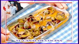 🦪 ALMEJAS A LA MARINERA CON PAN RALLAO Y SALSA ROJA