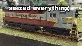 Seized Bachmann Spectrum diesel restoration