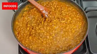 How to Cook Mbaazi Recipe | Spicy Pigeon Peas Curry Recipe | Pegion Peas Recipe | Infoods