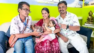 Siddhart Naik Brought Gift For Aasra baby | Goan Couple