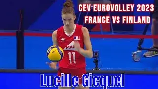 [EuroVolley 2023 20-08-2023] [France vs Finland] [Lucille Gicquel]