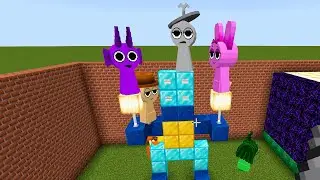 New Fun Adventures of Incredibox Sprunki! Phase 1 & Phase 2 |  Minecraft Bedrock PE/ #18 #sprunki