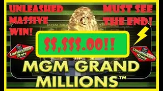 BETMGM - UNLEASHED MASSIVE SLOT JACKPOT - MUST SEE - SHOCKING CASINO SLOT WIN! ----- AMAZING!!