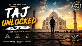 Taj Mahal Ke Saaye Me Sagar 🎵  Original Hindi Song / Hind Places