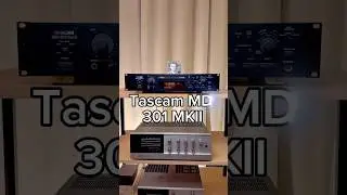 🚀 TASCAM MD-301 MKII | Pro MiniDisc Recorder/Player 💿 #shorts