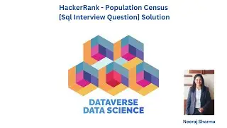 HackerRank - Population Census [Sql Interview Question] Solution