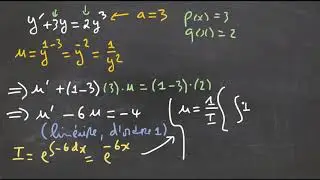 Équs.Différentielles.Ordinaires  Ordre1/ Bernoulli
