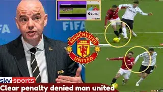 🚨 VAR CONFIRMS CLEAR PENALTY BLUNDER AS MAN UNITED GRAB LAST-MINUTE 3-2 WIN VS FULHAM ✅