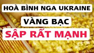 Hoà bình Nga Ukraine vàng bạc sập mạnh 