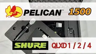 펠리칸1500 shure qlxd4수신기 qlxd1바디팩 qlxd2 마이크