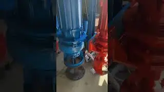 Slurry pump testing with soft start #goldmining