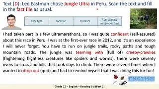 Grade 12 technology   English   Reading 6 a Part 2