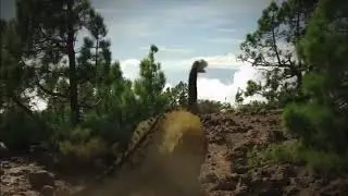 I put that one DOORS chase music on Shunosaurus running from Sinraptors