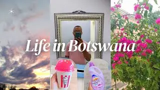 Realistic life in Botswana | solo dates, running, cleaning, hauls & Setswana Vibes🇧🇼
