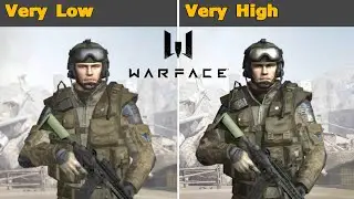 Warface Mobile Graphics Comparison in settings