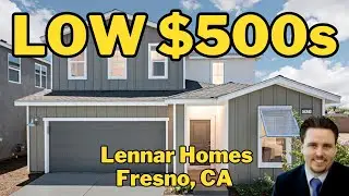 Fresno CA New Construction Home: Lennar Juniper Hills | 3383sf | 5bed/4.5ba | Boardwalk Plan Tour