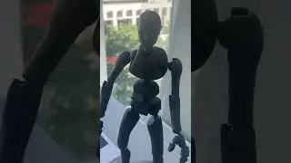 Modular Articulated Mannequin | Black Plastic Armature