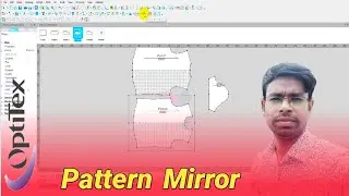 OptiTex CAD Software Pattern Mirror, নতুনদের জন্য বাংলা টিভি, Part, 8