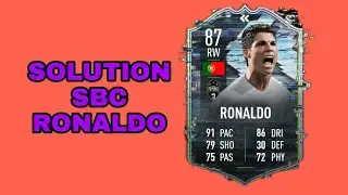 SOLUTION SBC FLASHBACK CRISTIANO RONALDO / MAD FUT 21