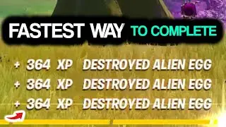 Destroy 3 alien eggs (Fortnite)!