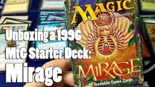 Crack-a-Pack: Mirage Starter Deck (1996) - Opening Vintage Boosters