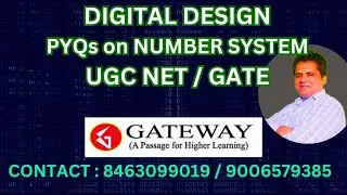 PYQs ON NUMBER SYSTEM  | DIGITAL DESIGN FOR GATE CSE AND UGC NET COMPUTER SCIENCE
