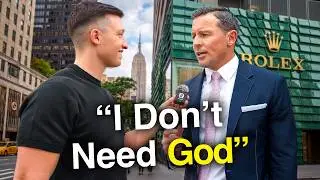 Asking NY Billionaires If They Believe in God!