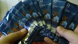 10 pack opening - Adrenalyn XL UEFA Champions League 13-14