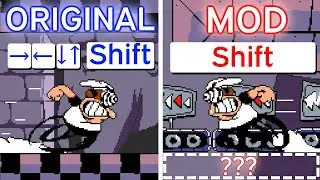 John Gutter, but Press the Mach Key to GO THROUGH THE LEVEL?! [Pizza Tower AFOM Mods Gameplay]