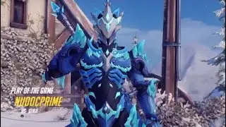 Overwatch WINTER Wonderland 2021 skin highlights and Plays of the game