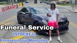 1Stockf30 Funeral Service & Tribute | B58 King | King of NYC Street Racing