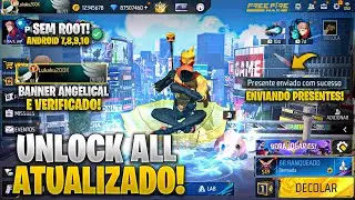 (FUNCIONOU! 😱) COMO LIBERAR TODAS AS SKINS DO FREE FIRE GR&Aacute;TIS! UNLOCK ALL ANDROID ATUALIZADO