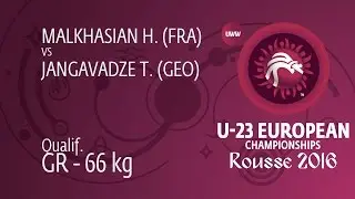 Qual. GR - 66 kg: T. JANGAVADZE (GEO) df. H. MALKHASIAN (FRA) by TF, 10-0