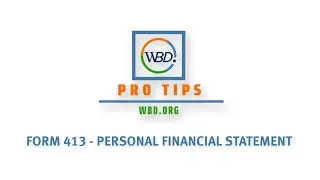 Personal Financial Statement