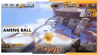 AMENG WRECKING BALL POV Playoffs | Chengdu Hunters vs London Spitfire | OWL Season 2020